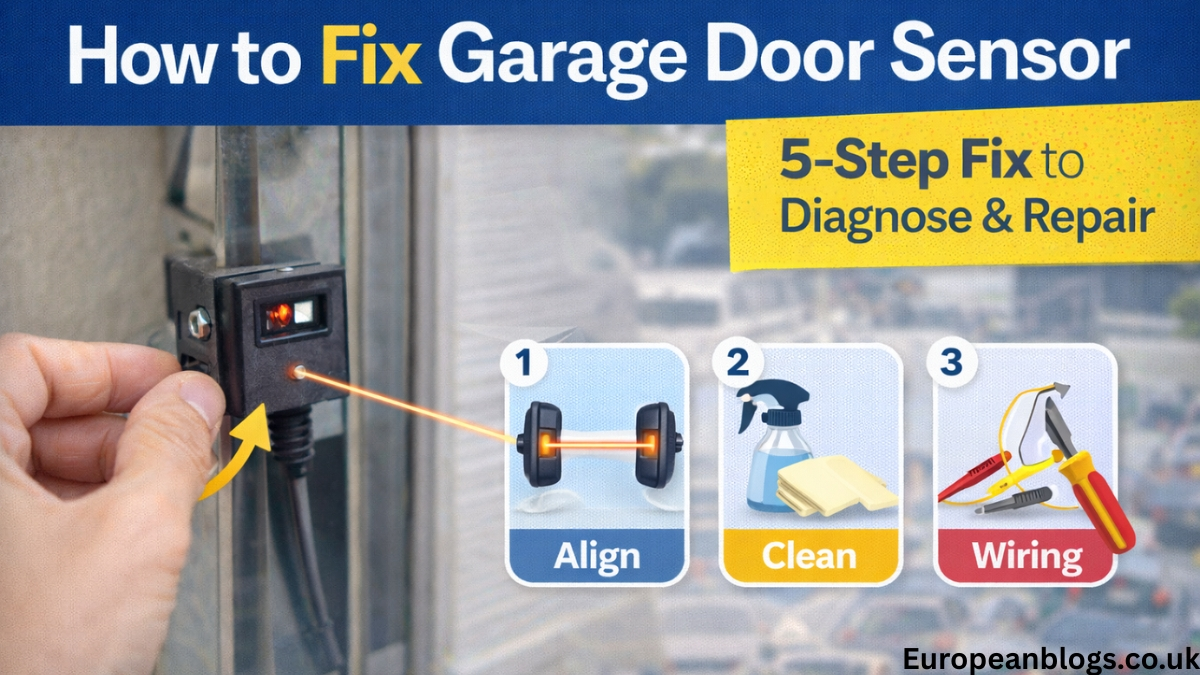 How to Fix Garage Door Sensor