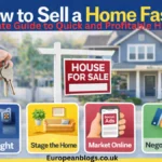 How to Sell a Home Fast