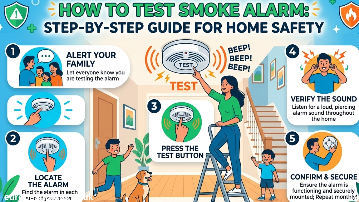 How to Test Smoke Alarm