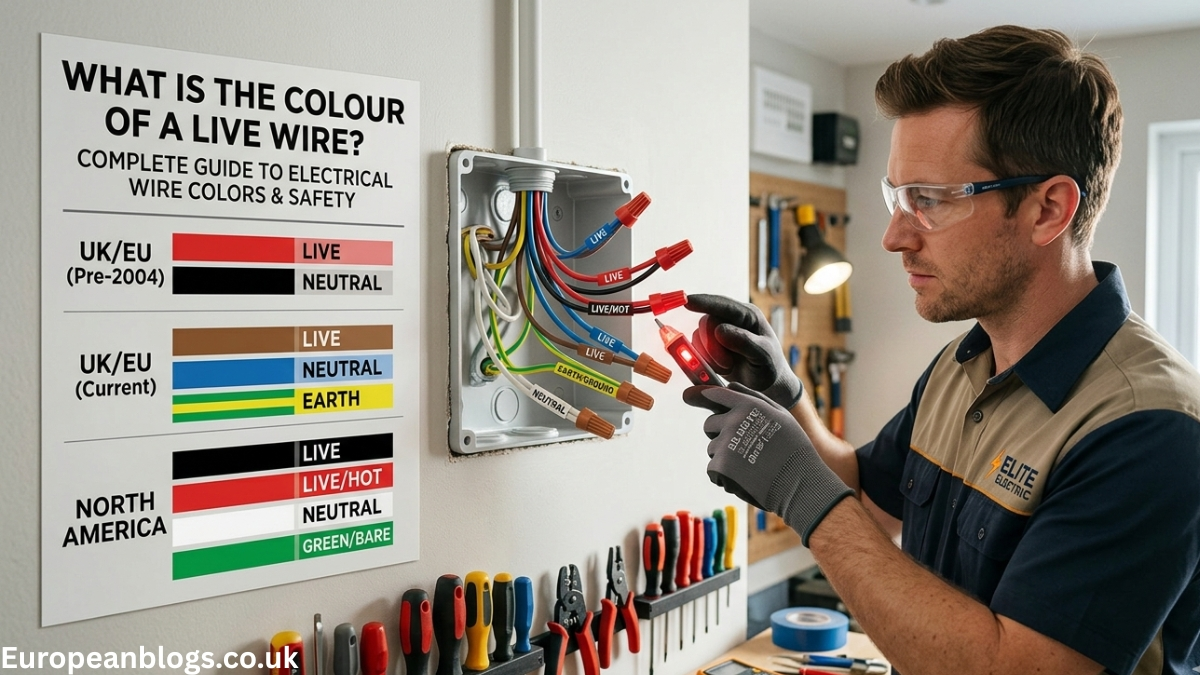 What Is the Colour of a Live Wire
